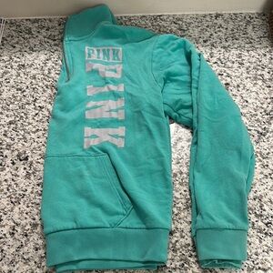 PINK Victoria's Secret Kids Turquoise Sweatshirt